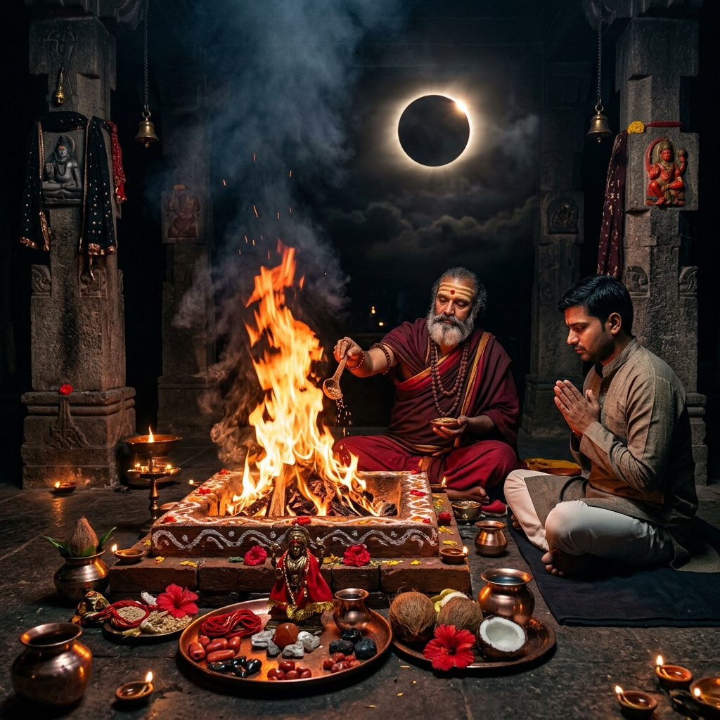 Grahan Dosha & Angarak Dosha Shanti Puja